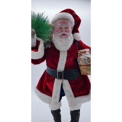Santa Claus with bag of gifts